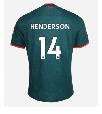 Liverpool Jordan Henderson #14 Tredjedrakt 2022-23 Kortermet